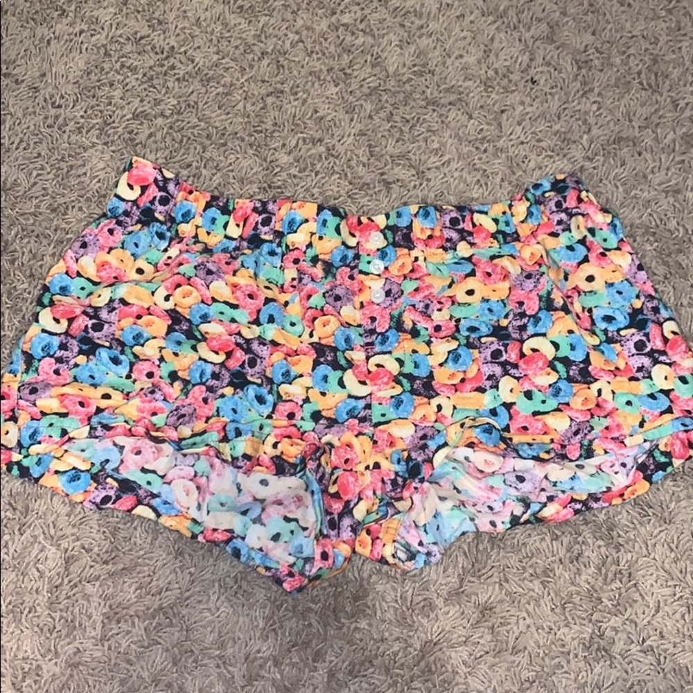 froot loop sleep shorts